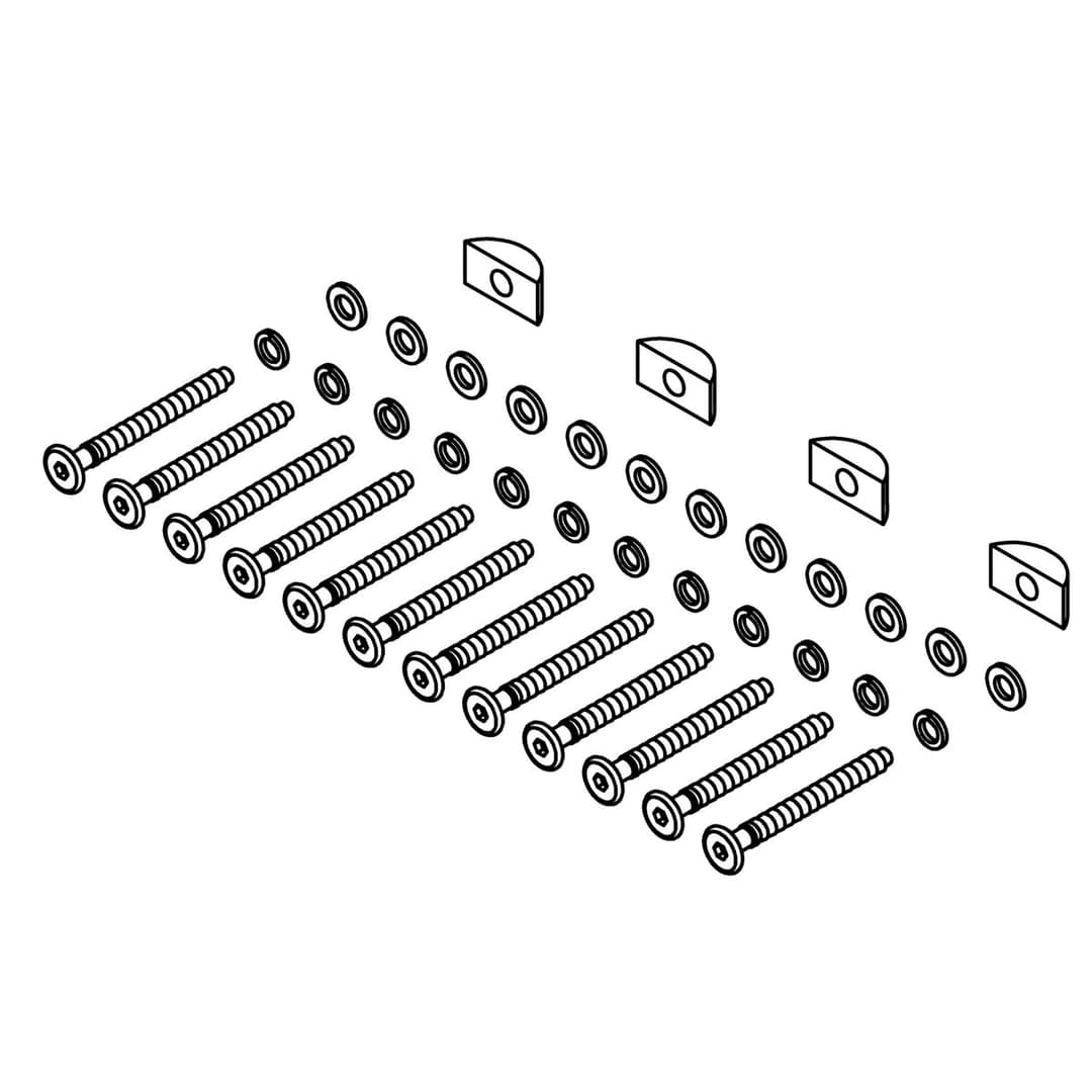 Leg Hardware Kit by Kohler Genuine Parts