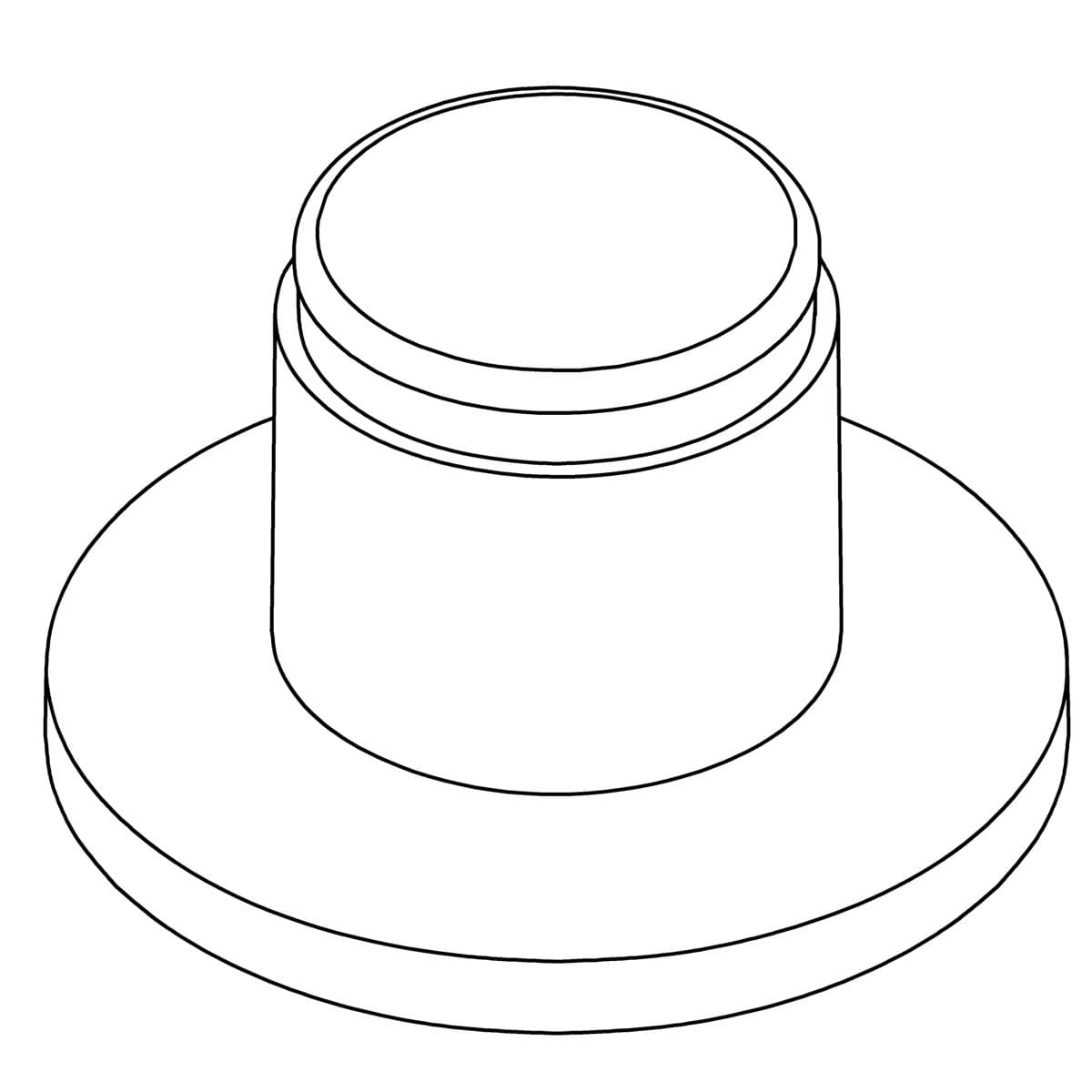 Kohler Genuine Parts Flange KIT - Matte Black by Kohler Genuine Parts