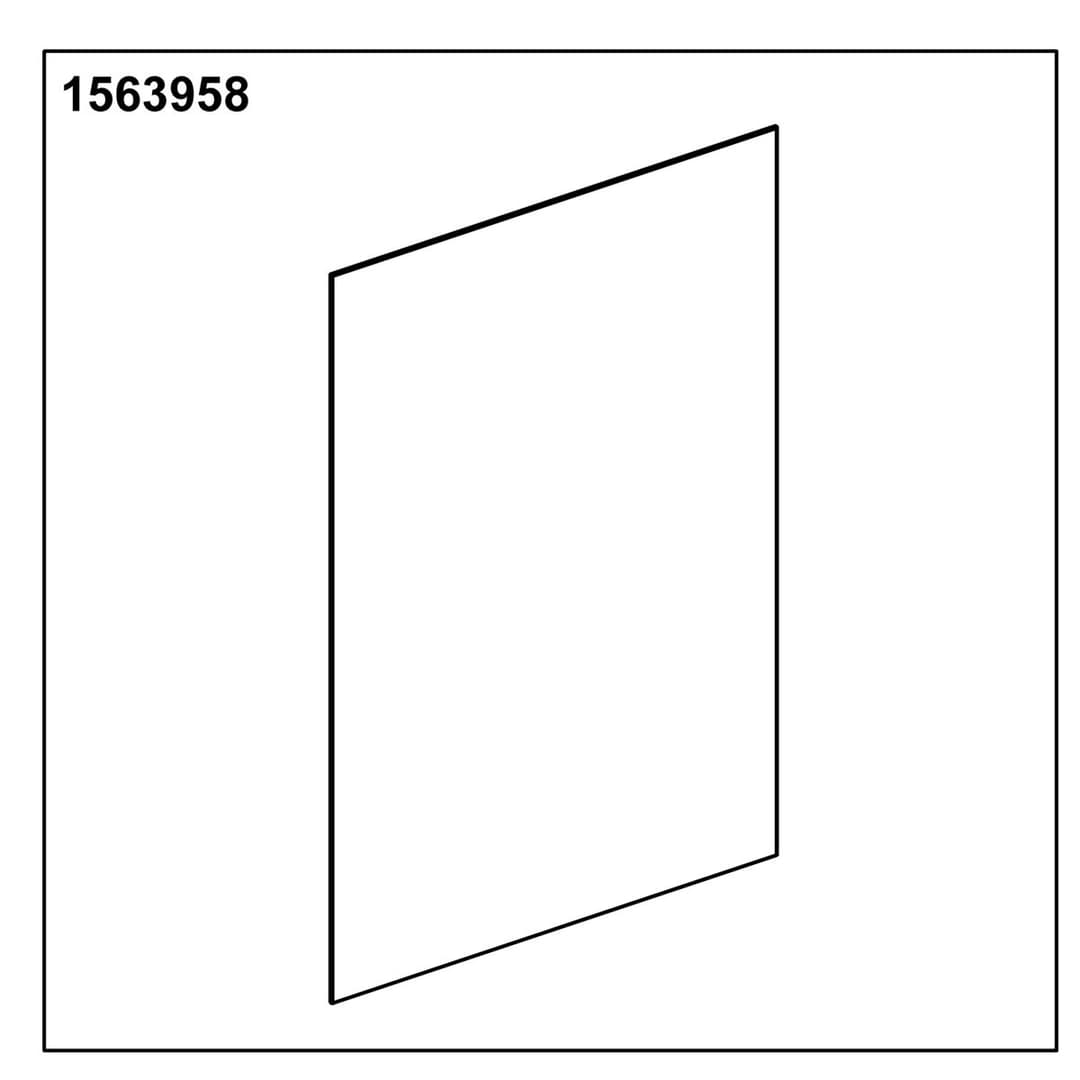 Kohler Genuine Parts OPP 15''X26'' DOOR ASSM by Kohler Genuine Parts