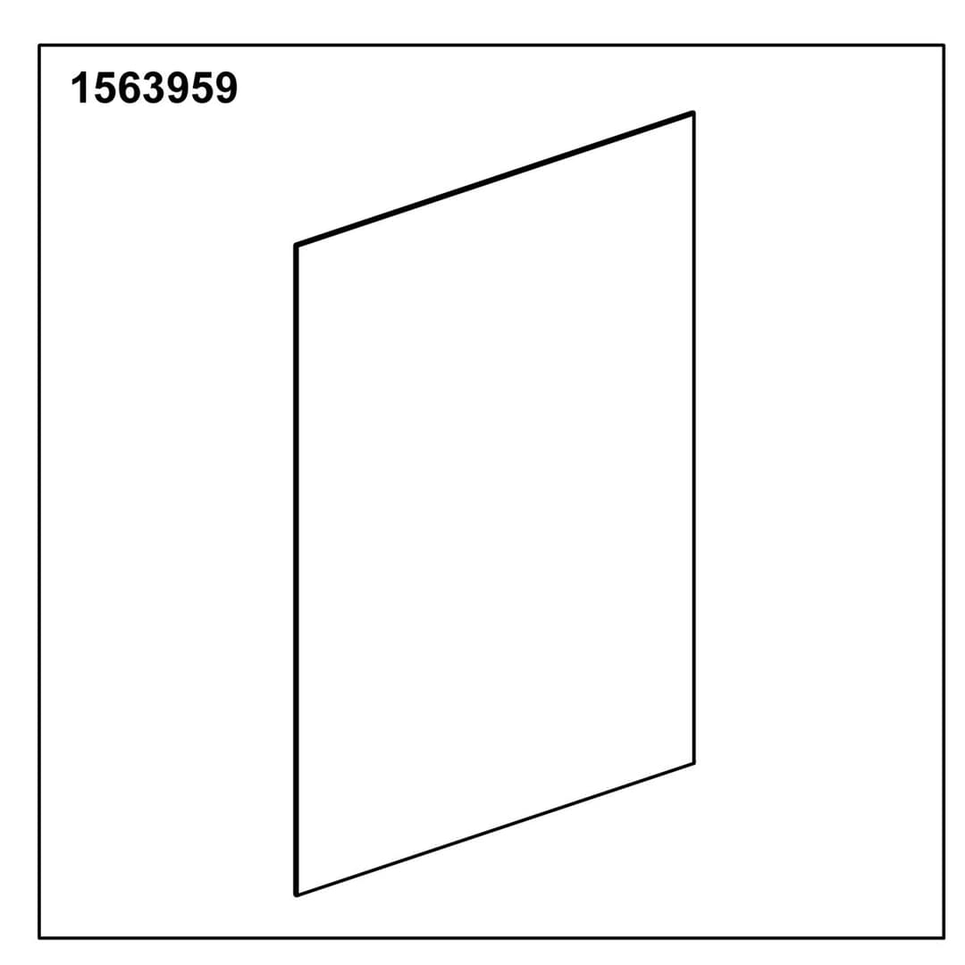 Kohler Genuine Parts OPP 20''X26'' DOOR ASSM by Kohler Genuine Parts