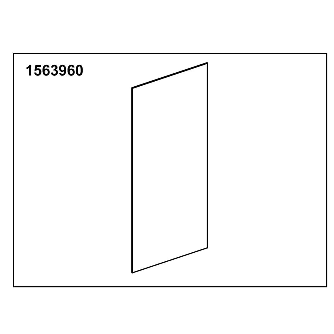 Kohler Genuine Parts OPP 10''X26'' DORR ASSM by Kohler Genuine Parts