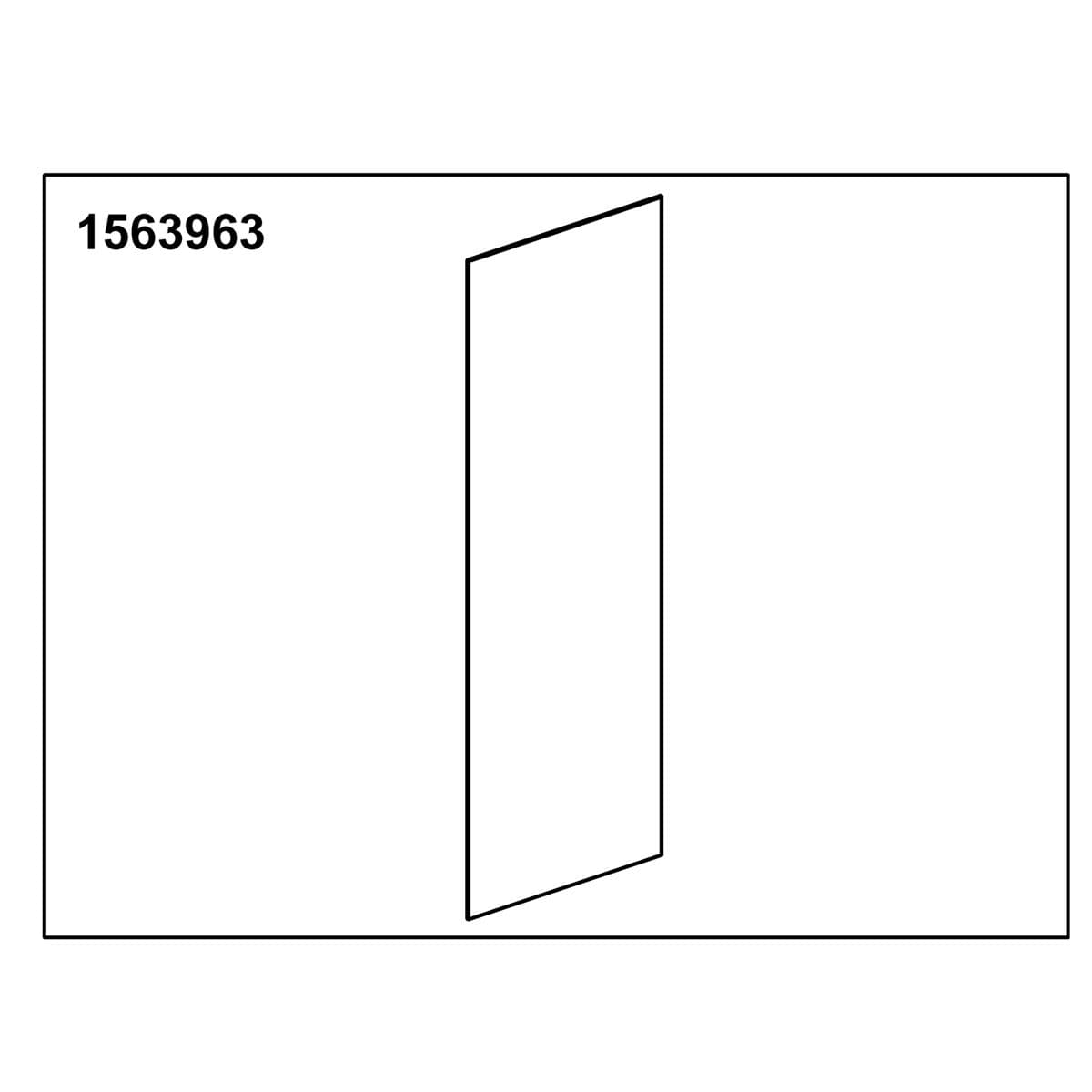 Kohler Genuine Parts GOOD 10''X36'' DOOR ASSM by Kohler Genuine Parts