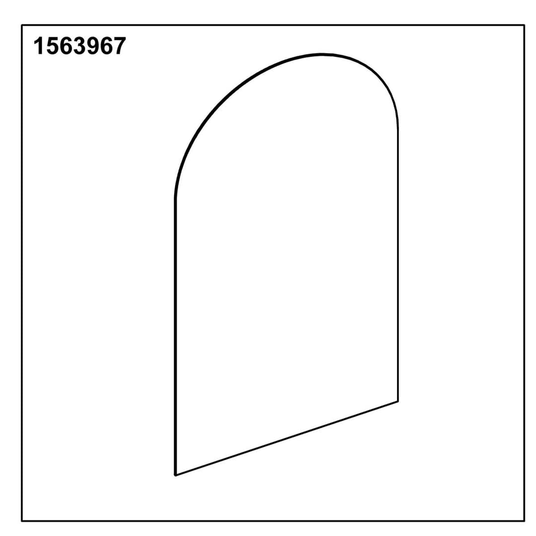 Kohler Genuine Parts ARCH GOOD 20''X36'' DOOR ASSM by Kohler Genuine Parts