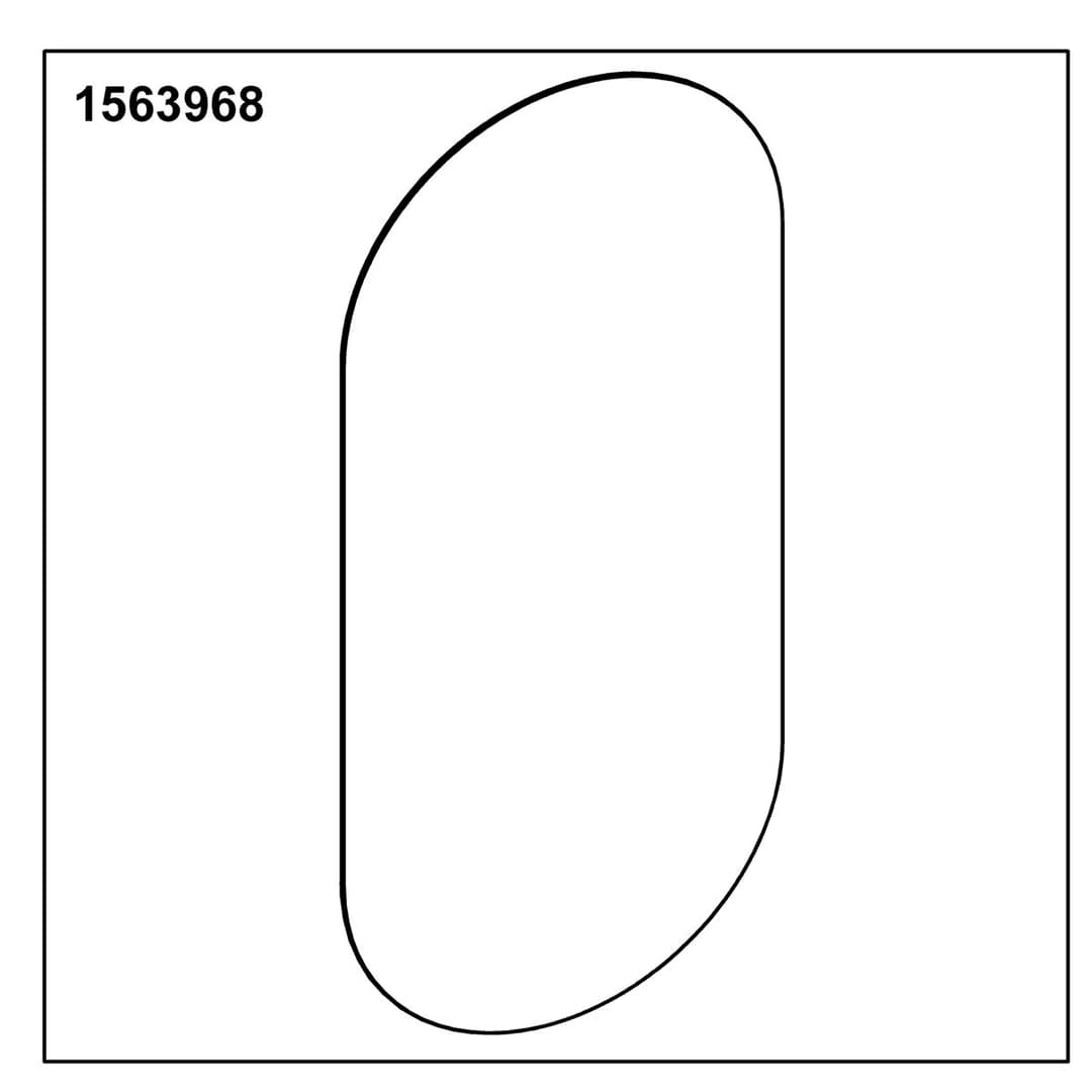 Kohler Genuine Parts Capsule GOOD 16''X36'' DOOR ASSM by Kohler Genuine Parts
