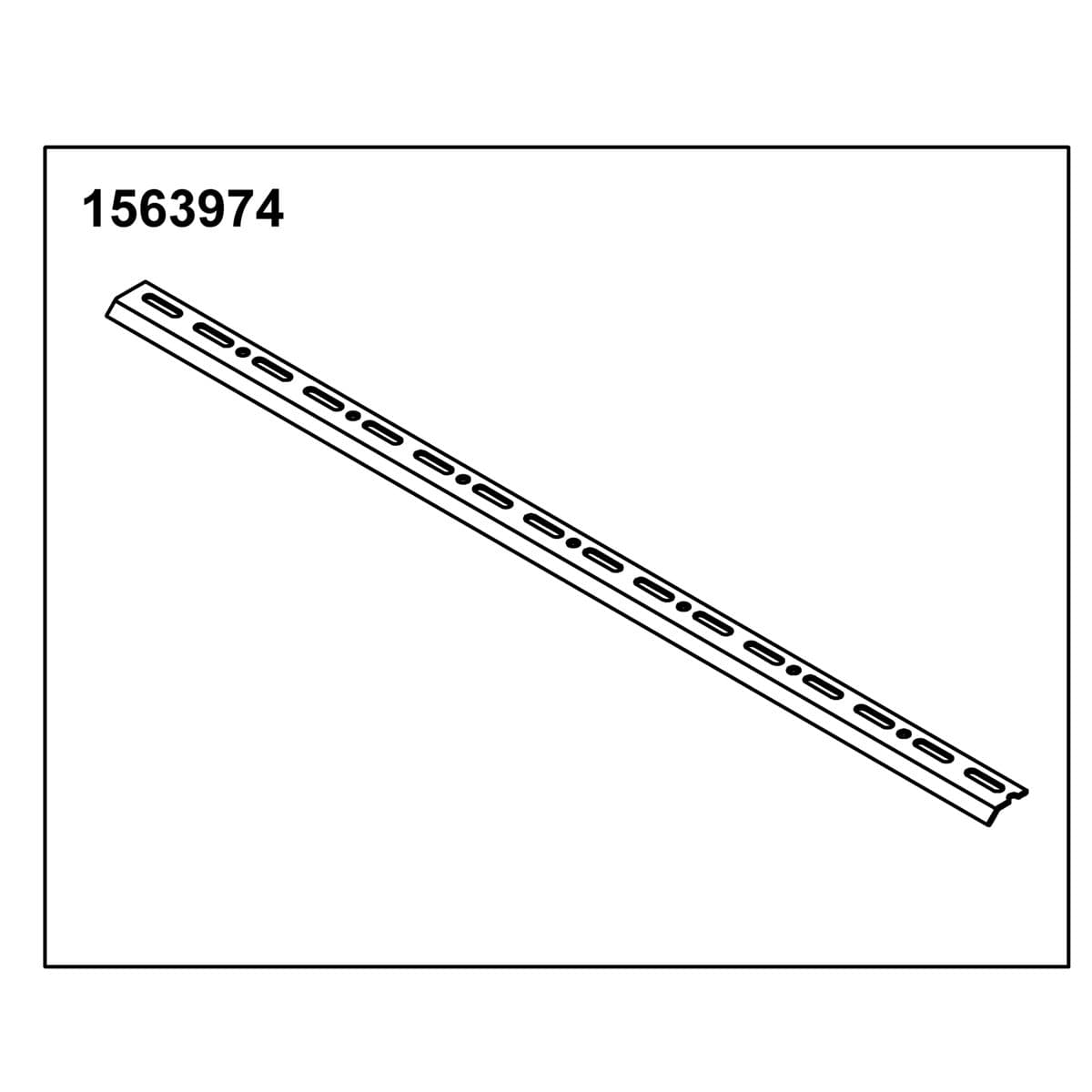 Kohler Genuine Parts Mounting BAR FOR 25'' by Kohler Genuine Parts