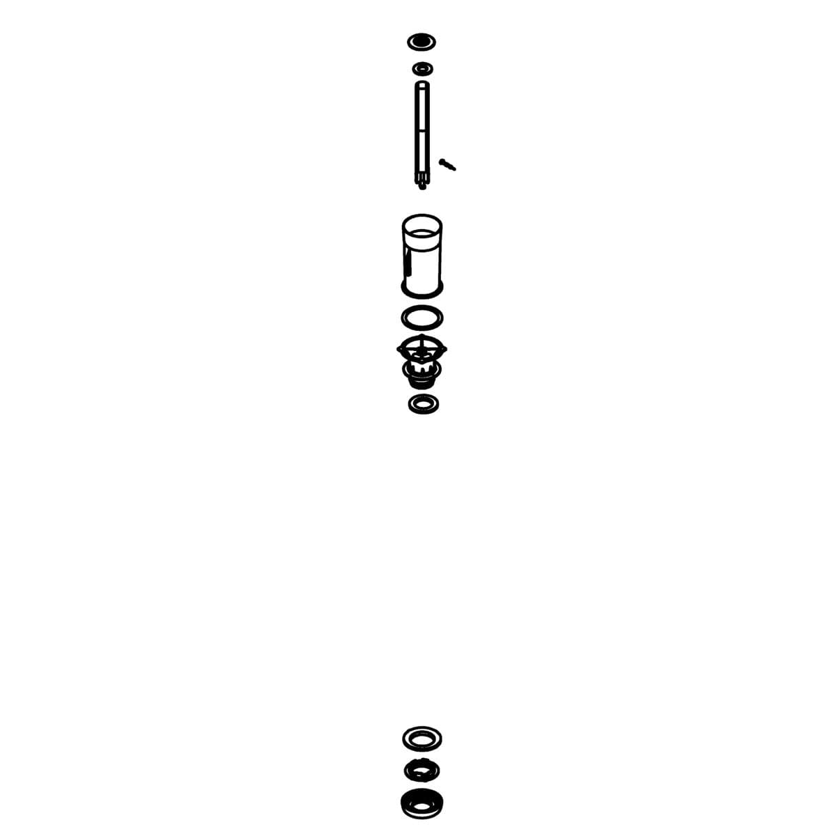 Kohler Genuine Parts Flush Valve KIT 1.6 by Kohler Genuine Parts