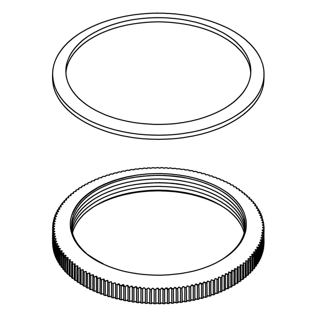 Kohler Genuine Parts Socket RING AND Washer ASSY by Kohler Genuine Parts