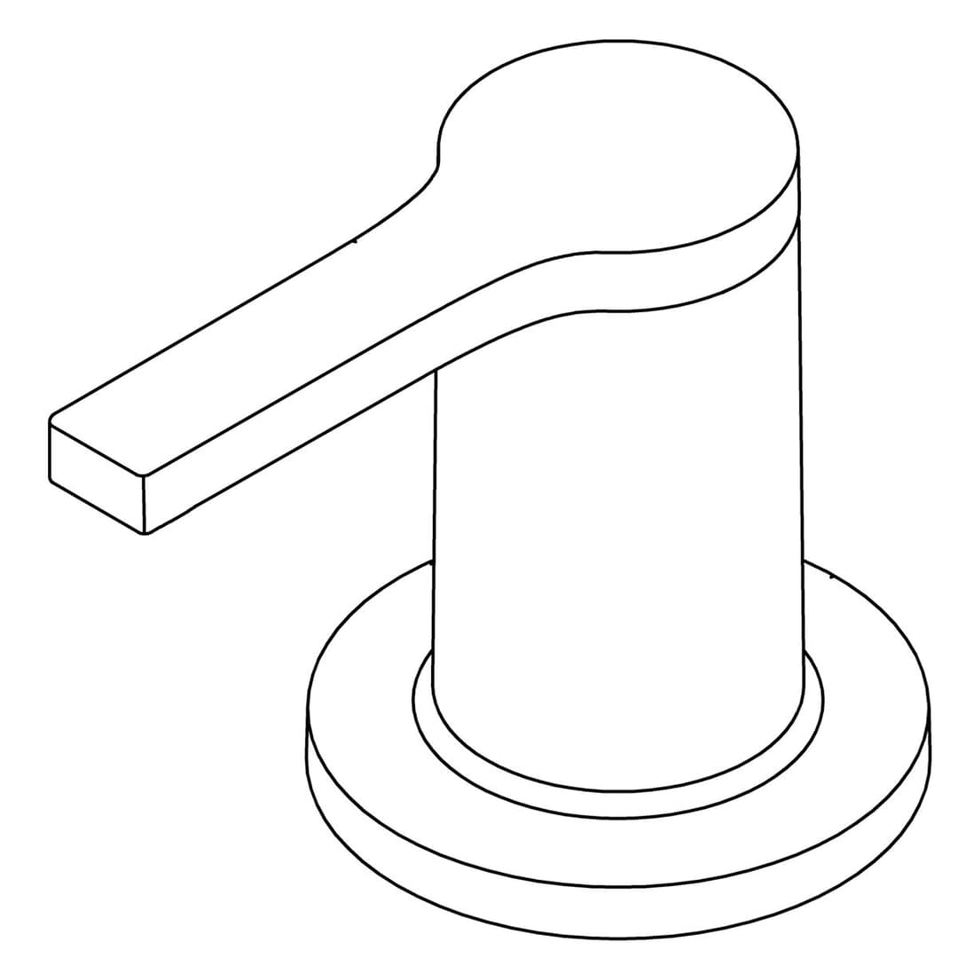 Kohler Genuine Parts Handle Assembly - Polished Chrome by Kohler Genuine Parts