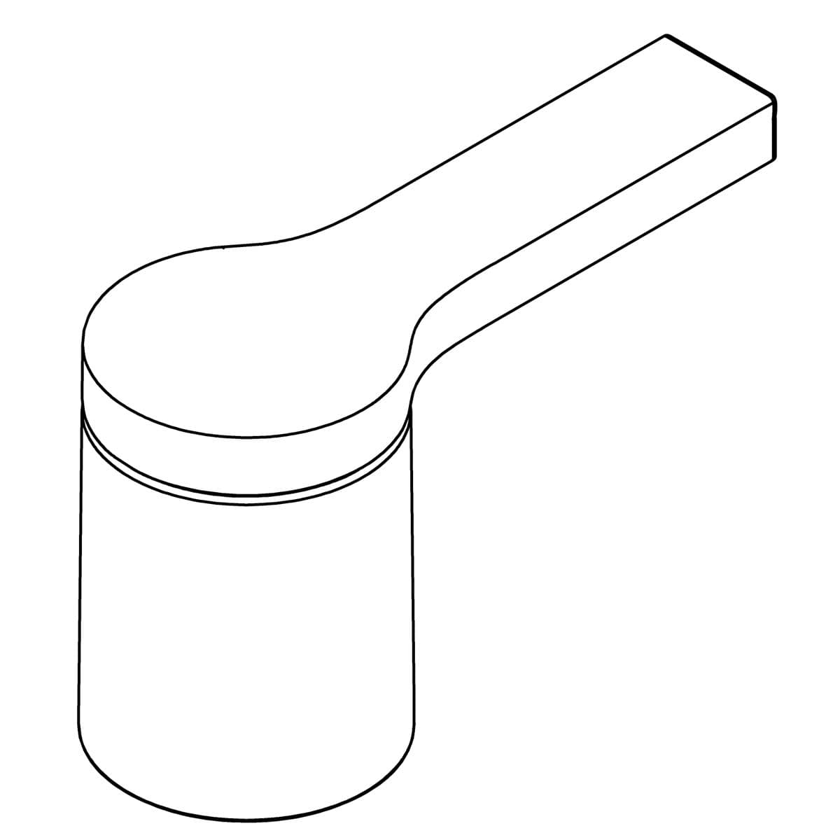 Kohler Genuine Parts Handle Assembly, CS - Polished Chrome by Kohler Genuine Parts