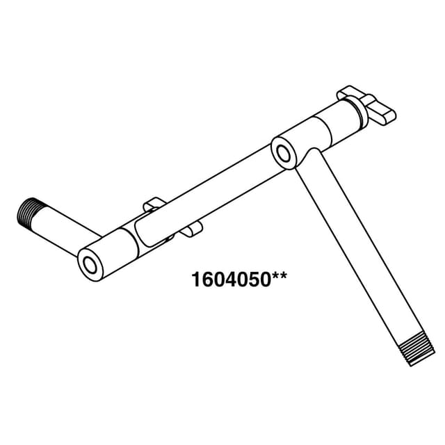 Kohler Genuine Parts Service KIT, Shower ARM, Articulating - Matte Black