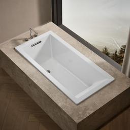 Kohler Underscore 66'' x 32'' drop-in bath - White - image 2