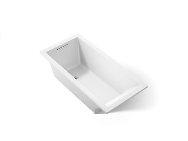 Kohler Underscore 66'' x 32'' drop-in bath - White