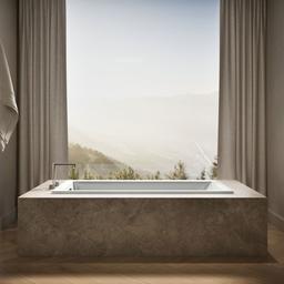 Kohler Underscore 66'' x 32'' drop-in bath - Ice Grey - image 4