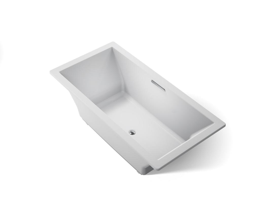 Kohler Underscore 72'' x 36'' drop-in bath - Ice Grey by Kohler