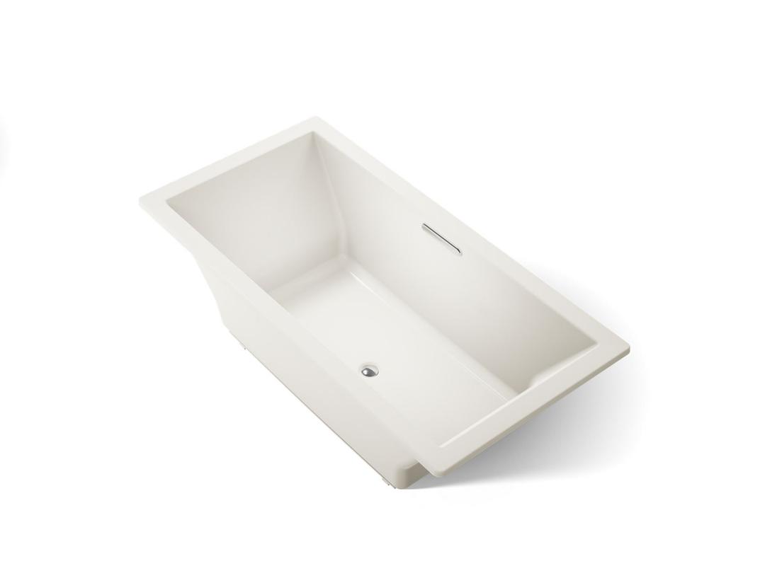 Kohler Underscore 72'' x 36'' drop-in bath - Biscuit by Kohler