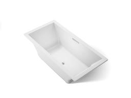 Kohler Underscore 72'' x 36'' drop-in bath with Bask heated surface - White - image 1