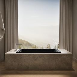 Kohler Underscore 60'' x 36'' drop-in bath - Black - image 4