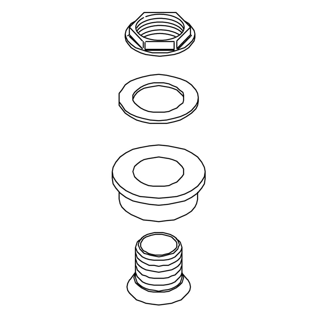 Spud Assembly, 1 1/4" by Kohler Genuine Parts
