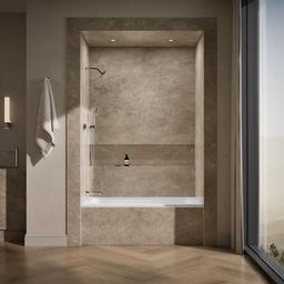 Archer 60'' x 30'' alcove bath, left drain - image 4