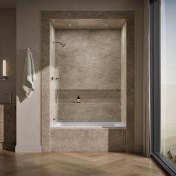 Archer 60'' x 30'' alcove bath, left drain - image 4