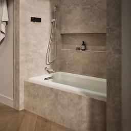 Archer 60'' x 30'' alcove bath, left drain - image 2