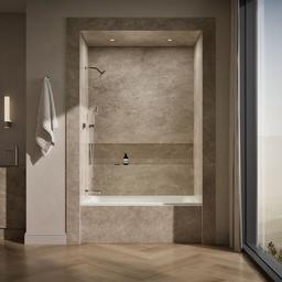 Archer 60'' x 30'' alcove bath, left drain - image 4