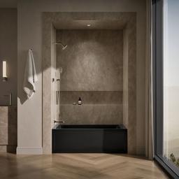 Archer 60'' x 30'' alcove bath with Bask heated surface, alcove left drain - image 4