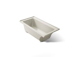 Archer 60'' x 30'' alcove bath with Bask heated surface, left drain - image 1