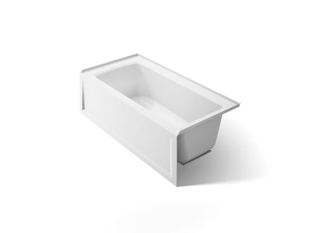 Kohler Archer 60'' x 30'' alcove bath right drain - White