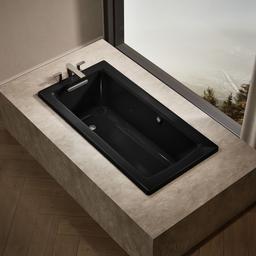 Archer 60'' x 30'' drop-in bath with Bask heated surface - image 2