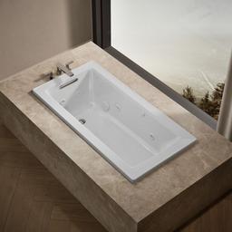 Archer 60'' x 30'' drop-in whirlpool bath - image 2