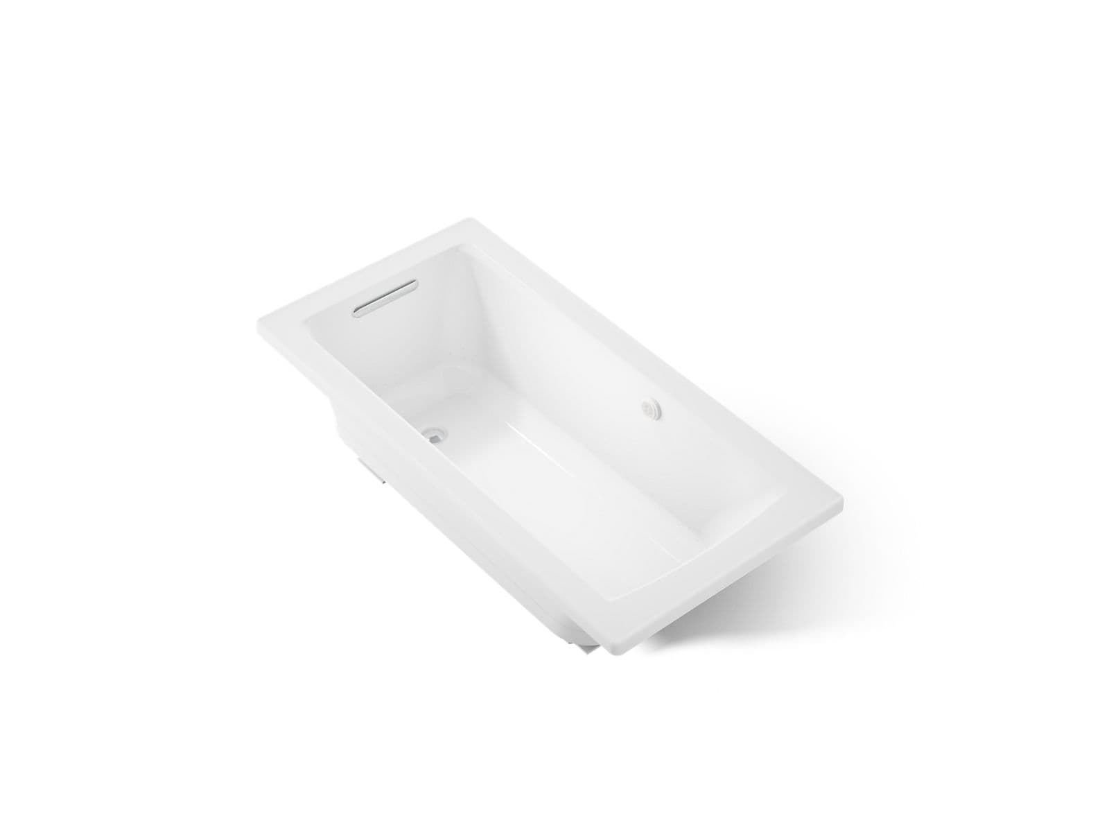 Kohler Archer® 60" x 30" drop-in Heated BubbleMassage™ air bath by Kohler