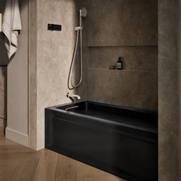 Archer 60'' x 30'' alcove heated whirlpool bath, left drain - image 2