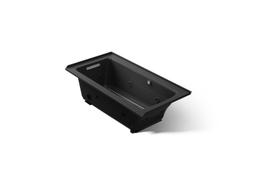 Archer 60'' x 30'' alcove whirlpool bath with Bask heated surface, left drain - image 1