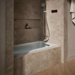 Archer 60'' x 30'' alcove whirlpool bath, right drain - image 2