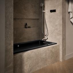 Archer 60'' x 30'' alcove whirlpool bath with Bask heated surface, right drain - image 2