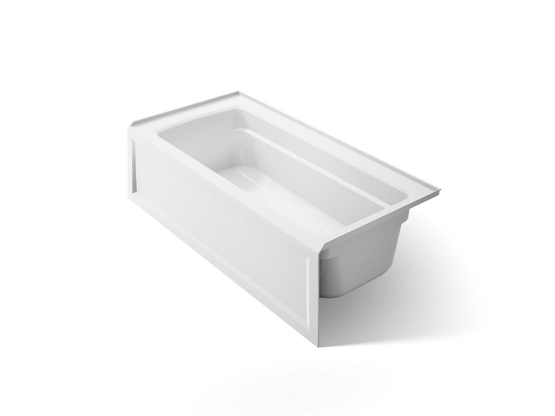 Archer 66'' x 32'' alcove bath, right drain by Kohler