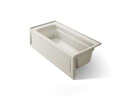 Archer 66'' x 32'' alcove bath with Bask heated surface, right drain - image 1