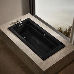 Archer 66'' x 32'' drop-in Heated BubbleMassageE air bath - image 2