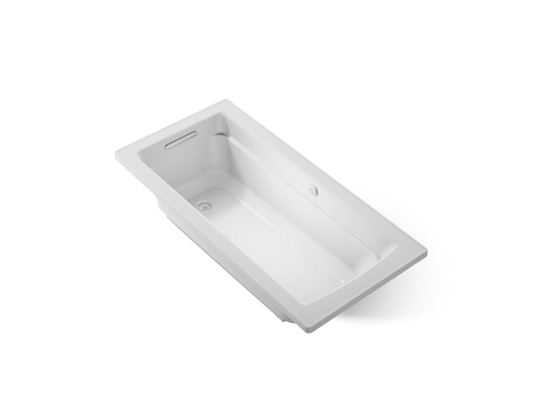 Archer 66'' x 32'' drop-in Heated BubbleMassageE air bath with Bask heated surface by Kohler