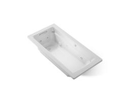 Archer 66'' x 32'' drop-in Heated BubbleMassageE air bath with whirlpool - image 1