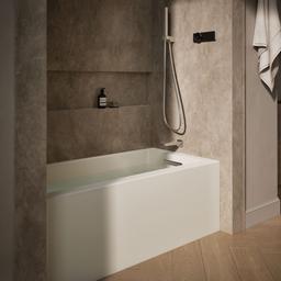 Kohler Underscore 60'' x 30'' alcove bath right drain - Biscuit - image 2