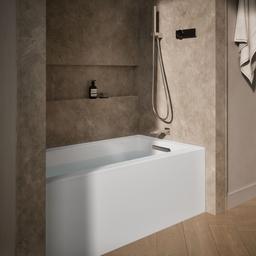 Kohler Underscore 60'' x 32'' alcove bath right drain - White - image 2