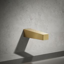 Kohler Honesty Wall-mount bath spout - Vibrant Brushed Moderne Brass - image 2