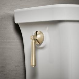 Kohler Corbelle Left-hand trip lever - Vibrant French Gold - image 4