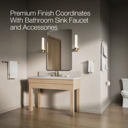 Kohler Corbelle Left-hand trip lever - Vibrant French Gold - image 3