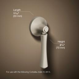 Kohler Corbelle Right-hand trip lever - Vibrant Brushed Nickel - image 3