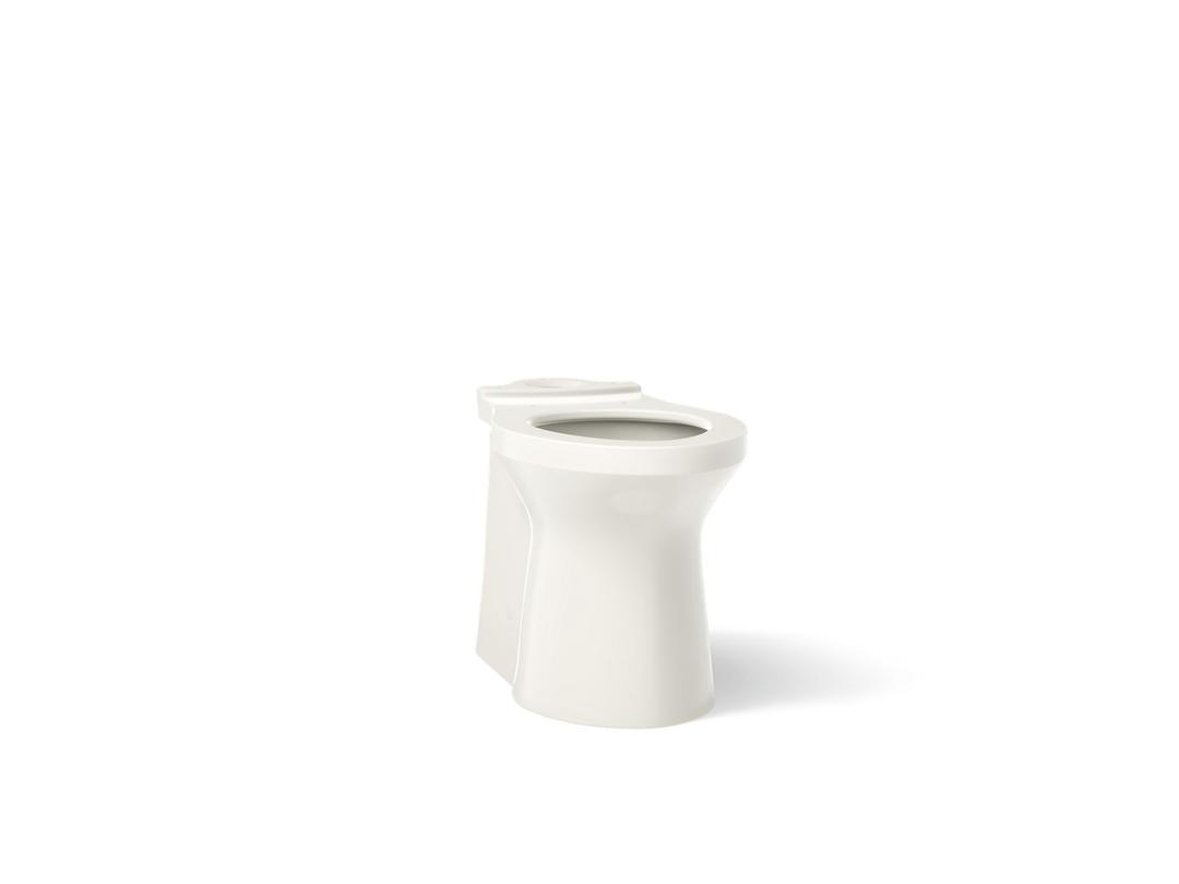 Betello Elongated toilet bowl with skirted trapway by Kohler
