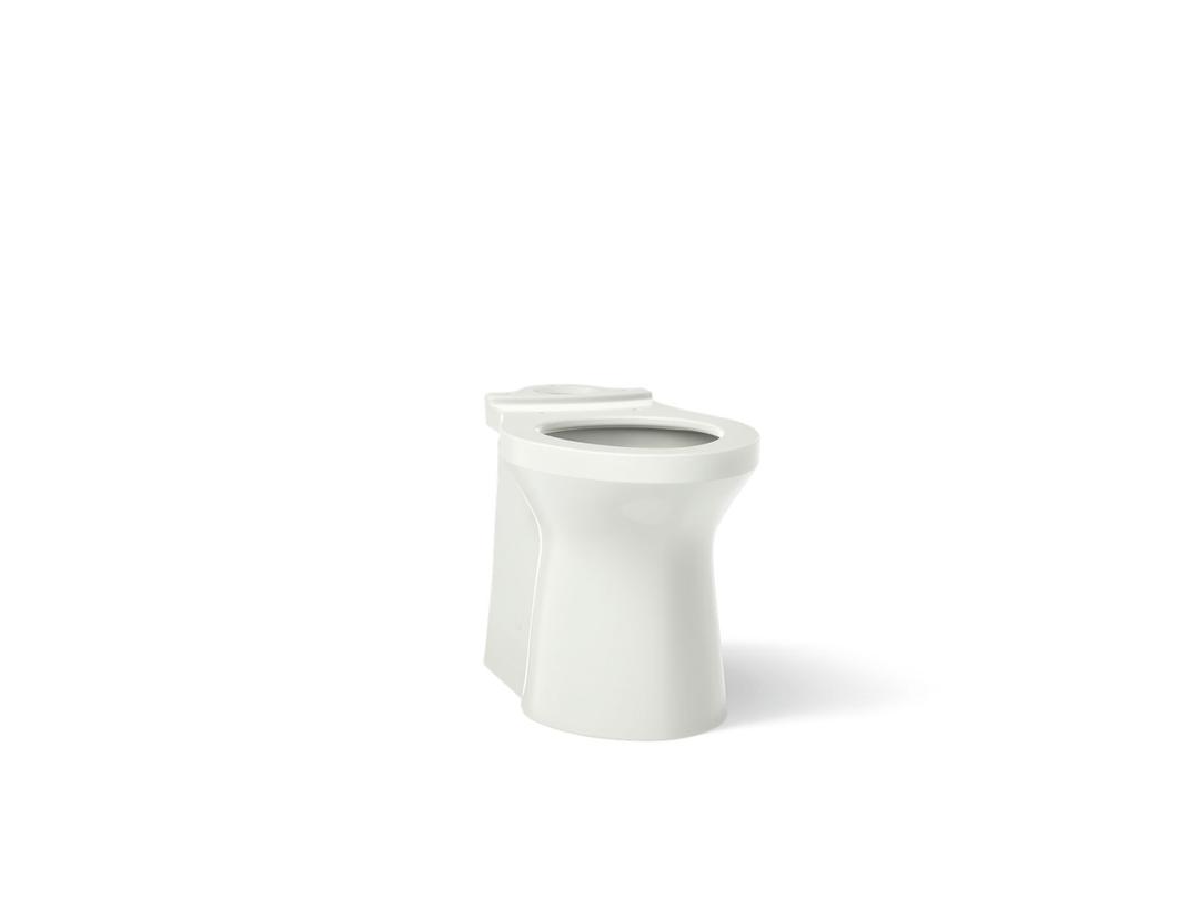 Betello Elongated toilet bowl with skirted trapway by Kohler