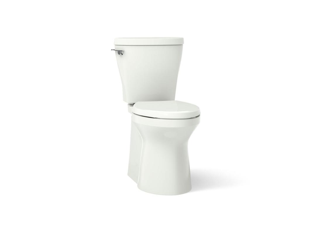 Betello Two-piece elongated toilet with skirted trapway, 1.28 gpf by Kohler
